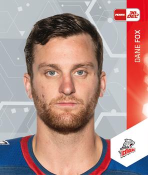 2023-24 Playercards Stickers (DEL) #284 Dane Fox Front