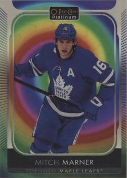 2021-22 O-Pee-Chee Platinum - Rainbow Color Wheel #199 Mitch Marner Front