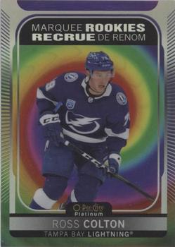 2021-22 O-Pee-Chee Platinum - Rainbow Color Wheel #214 Ross Colton Front