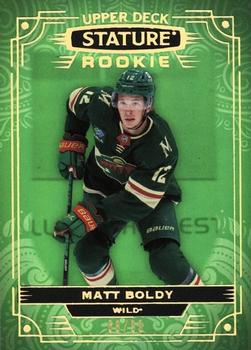 2022-23 Upper Deck Stature - Green #101 Matt Boldy Front