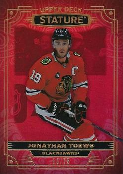 2022-23 Upper Deck Stature - Red #48 Jonathan Toews Front