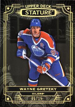 2022-23 Upper Deck Stature - Black #1 Wayne Gretzky Front