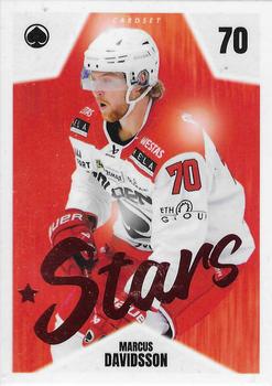 2023-24 Cardset Finland - Stars Red #Stars 15 Marcus Davidsson Front