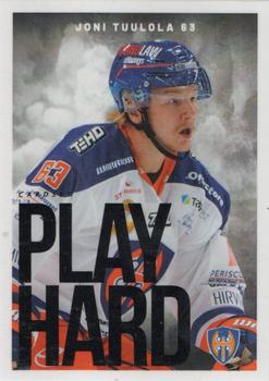 2023-24 Cardset Finland - Play Hard #PH 13 Joni Tuulola Front