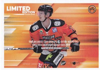 2023-24 Cardset Finland - Limited Edition #NNO Juuso Hietanen Back