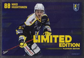 2023-24 Cardset Finland - Limited Edition #NNO Niko Huuhtanen Front