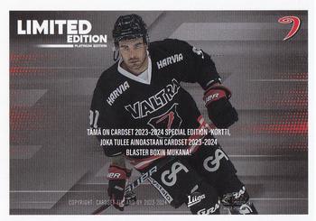 2023-24 Cardset Finland - Limited Edition #NNO Reid Gardiner Back