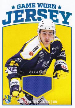 2023-24 Cardset Finland - Game Worn Jersey Redemption #GWJ1 Niko Huuhtanen Front