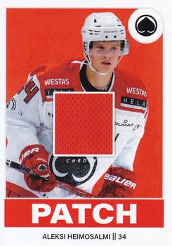 2023-24 Cardset Finland - Patch Redemption #PATCH6 Aleksi Heimosalmi Front
