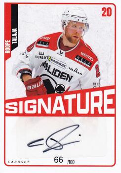 2023-24 Cardset Finland - Signature #NNO Roope Talaja Front