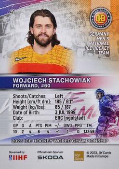 2023 BY Cards IIHF World Championship #41 Wojciech Stachowiak Back