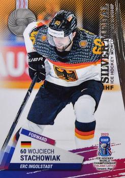 2023 BY Cards IIHF World Championship #41 Wojciech Stachowiak Front