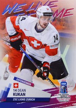 2023 BY Cards IIHF World Championship #106 Dean Kukan Front