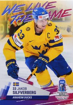 2023 BY Cards IIHF World Championship #147 Jakob Silfverberg Front