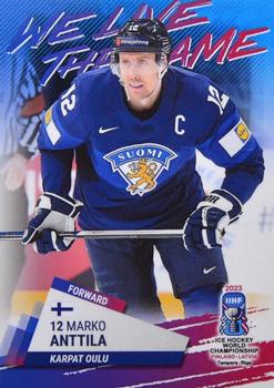 2023 BY Cards IIHF World Championship #167 Marko Anttila Front