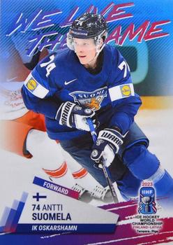 2023 BY Cards IIHF World Championship #174 Antti Suomela Front