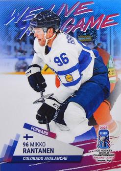 2023 BY Cards IIHF World Championship #179 Mikko Rantanen Front