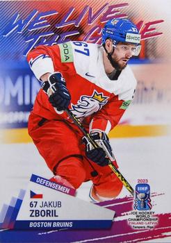 2023 BY Cards IIHF World Championship #189 Jakub Zboril Front