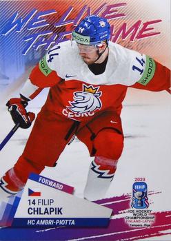 2023 BY Cards IIHF World Championship #195 Filip Chlapik Front