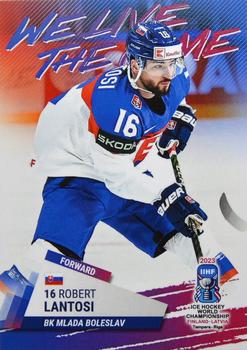 2023 BY Cards IIHF World Championship #219 Robert Lantosi Front