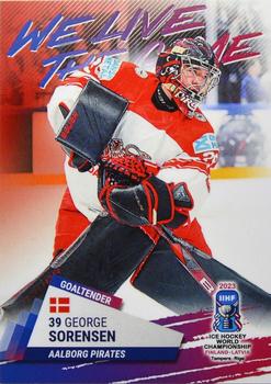 2023 BY Cards IIHF World Championship #232 George Sorensen Front