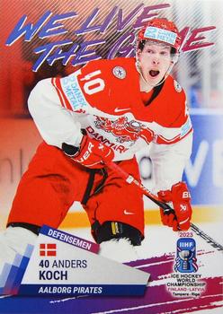 2023 BY Cards IIHF World Championship #239 Anders Koch Front