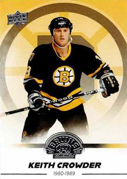 2023-24 Upper Deck Boston Bruins 100th Anniversary Box Set #21 Keith Crowder Front