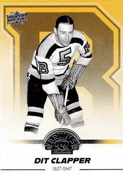 2023-24 Upper Deck Boston Bruins 100th Anniversary Box Set #24 Dit Clapper Front