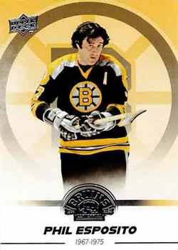 2023-24 Upper Deck Boston Bruins 100th Anniversary Box Set #25 Phil Esposito Front