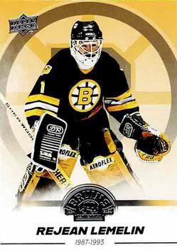 2023-24 Upper Deck Boston Bruins 100th Anniversary Box Set #30 Rejean Lemelin Front