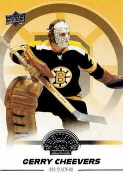 2023-24 Upper Deck Boston Bruins 100th Anniversary Box Set #33 Gerry Cheevers Front