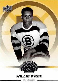 2023-24 Upper Deck Boston Bruins 100th Anniversary Box Set #38 Willie O'Ree Front