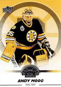 2023-24 Upper Deck Boston Bruins 100th Anniversary Box Set #73 Andy Moog Front