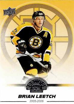 2023-24 Upper Deck Boston Bruins 100th Anniversary Box Set #74 Brian Leetch Front