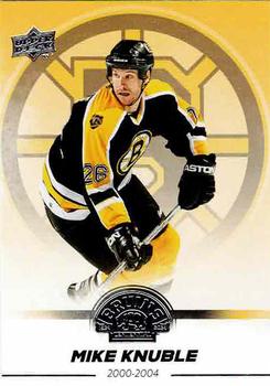 2023-24 Upper Deck Boston Bruins 100th Anniversary Box Set #75 Mike Knuble Front