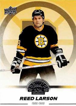 2023-24 Upper Deck Boston Bruins 100th Anniversary Box Set #84 Reed Larson Front