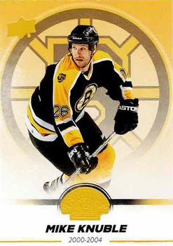 2023-24 Upper Deck Boston Bruins 100th Anniversary Box Set - Yellow #75 Mike Knuble Front