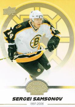 2023-24 Upper Deck Boston Bruins 100th Anniversary Box Set - Gold Spectrum #49 Sergei Samsonov Front