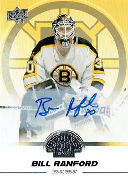 2023-24 Upper Deck Boston Bruins 100th Anniversary Box Set - Autographs #9 Bill Ranford Front