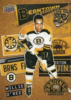2023-24 Upper Deck Boston Bruins 100th Anniversary Box Set - Beantown Classics #BC-2 Willie O'Ree Front
