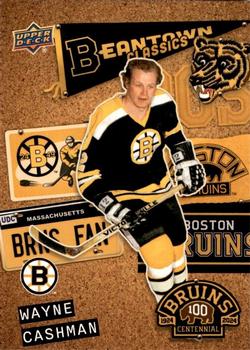 2023-24 Upper Deck Boston Bruins 100th Anniversary Box Set - Beantown Classics #BC-17 Wayne Cashman Front