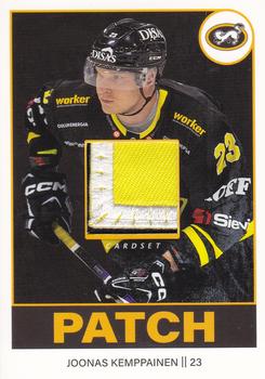 2023-24 Cardset Finland - Patch Exchange #PATCH4 Joonas Kemppainen Front