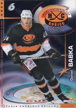 1997-98 HC Kosice IIHF Continental Cup Champions #NNO Daniel Babka Front