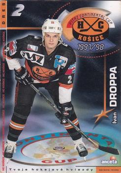 1997-98 HC Kosice IIHF Continental Cup Champions #NNO Ivan Droppa Front