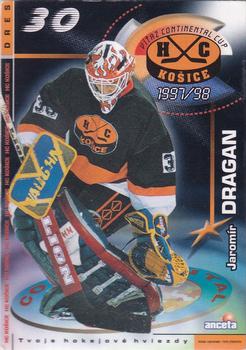 1997-98 HC Kosice IIHF Continental Cup Champions #NNO Jaromír Dragan Front