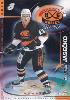 1997-98 HC Kosice IIHF Continental Cup Champions #NNO Stanislav Jasečko Front