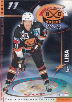 1997-98 HC Kosice IIHF Continental Cup Champions #NNO Igor Liba Front