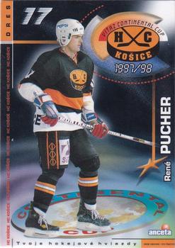 1997-98 HC Kosice IIHF Continental Cup Champions #NNO René Pucher Front