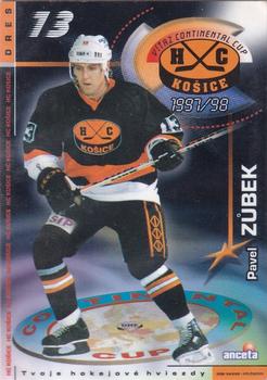 1997-98 HC Kosice IIHF Continental Cup Champions #NNO Pavel Zůbek Front