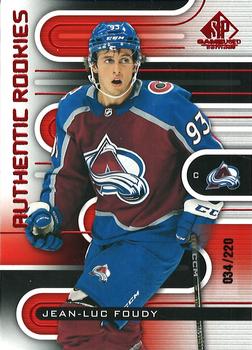 2022-23 SP Game Used - Red #223 Jean-Luc Foudy Front